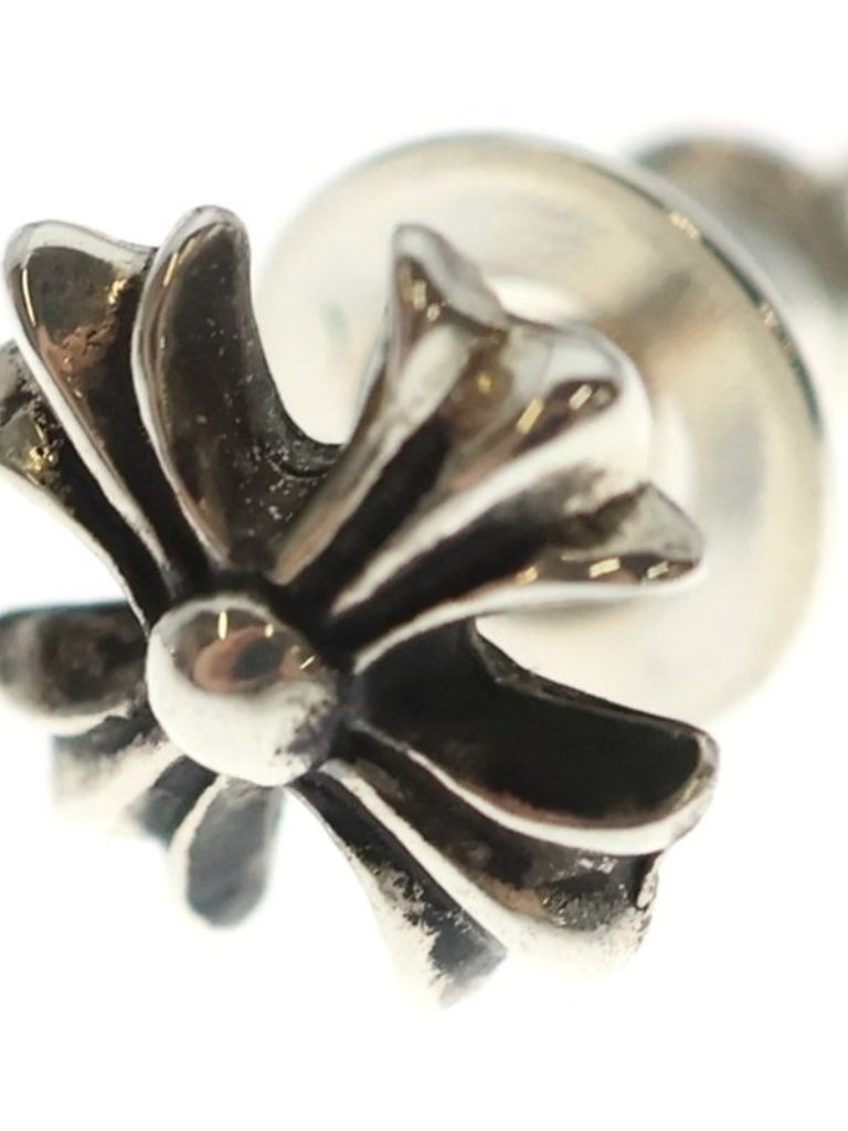 Chrome Hearts No2 Ch Pls Plus Stud Earrings Silver 1885$
